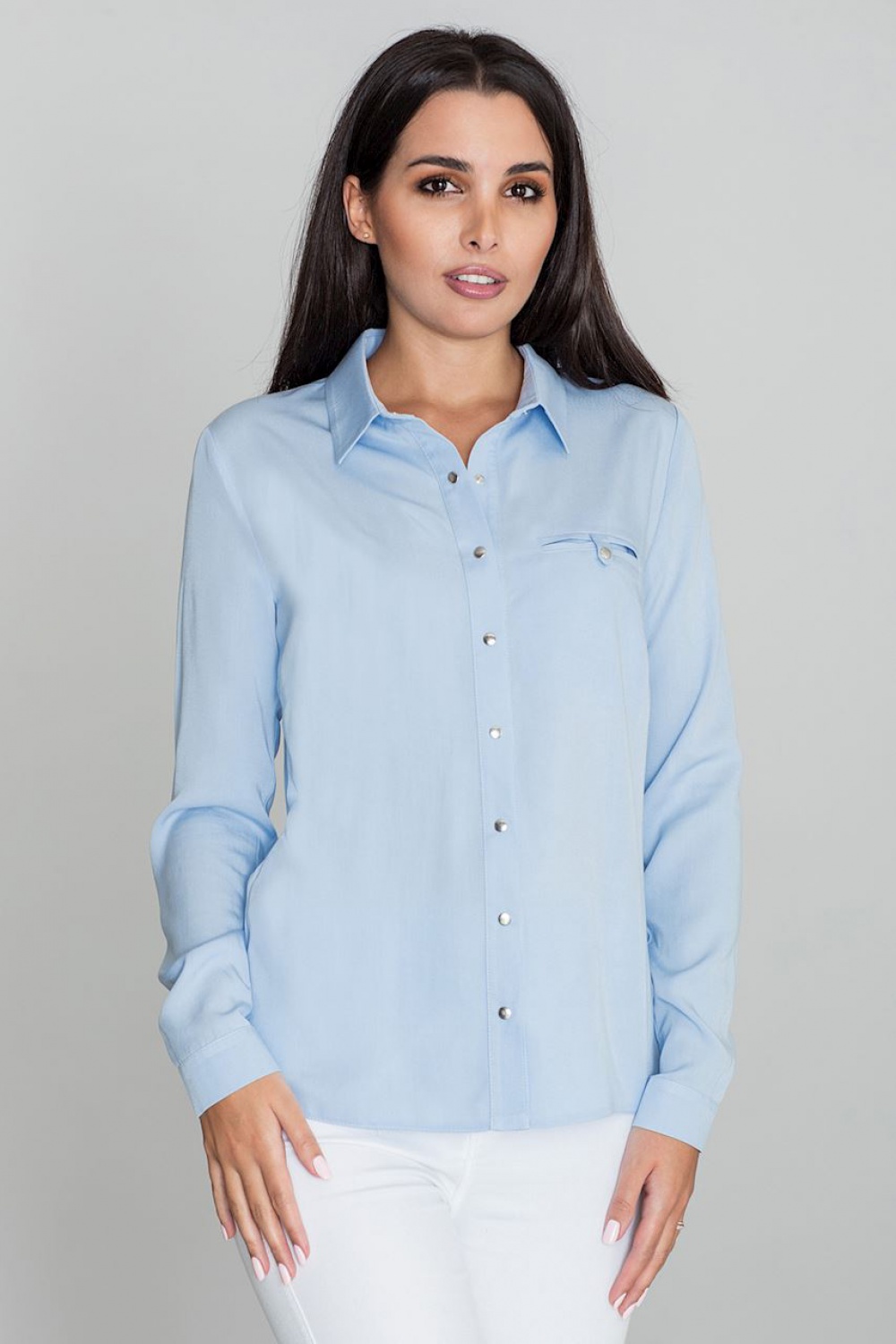 Adult Product 18+ - Long sleeve shirt model 111030 Figl - Figl - Shirts for Women - KS Store