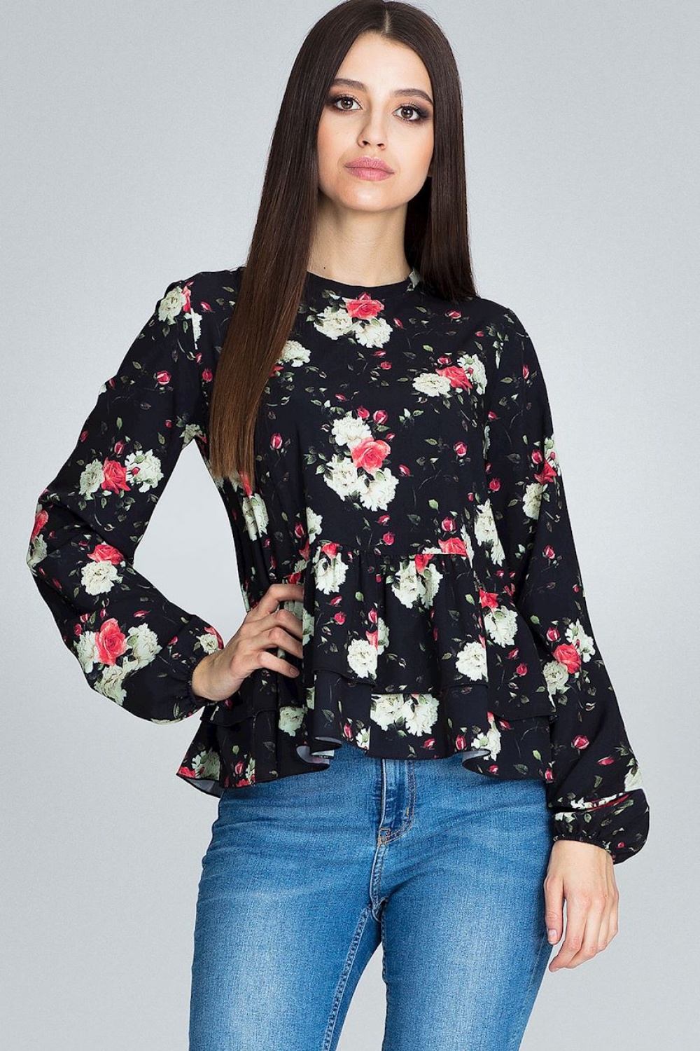 Adult Product 18+ - Blouse model 116244 Figl - Figl - Women`s Blouses, Tunics - KS Store