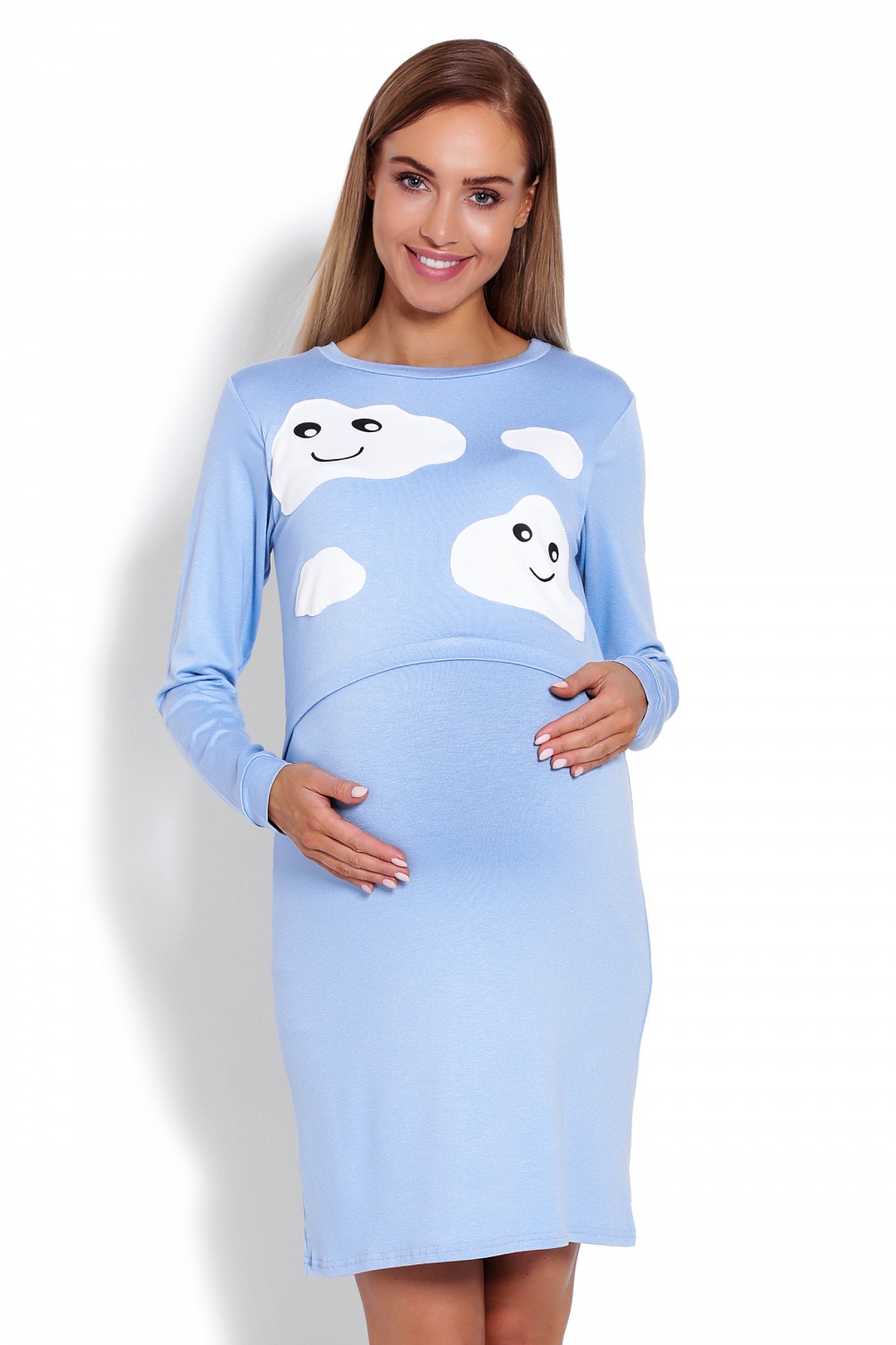 maternity nightgown model 122962 PeeKaBoo