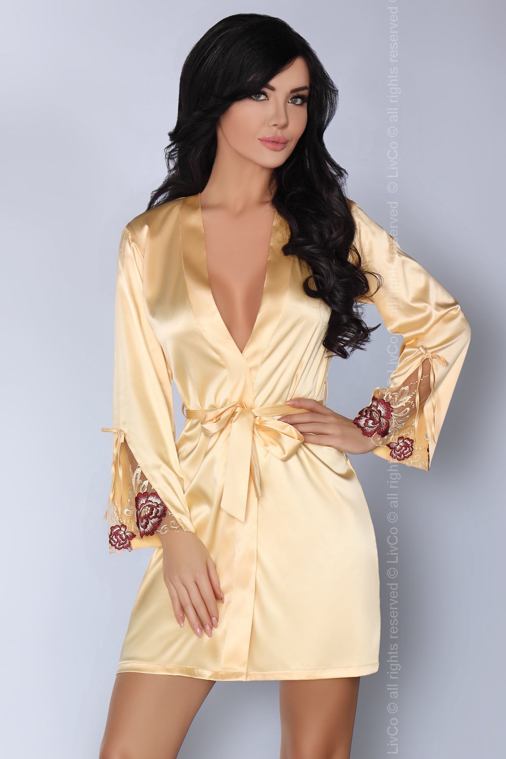 Adult Product 18+ - Bathrobe model 125495 Livia Corsetti Fashion - Livia Corsetti Fashion - Erotic Lingerie Sets, Sexy Underwear Sets - KS Store