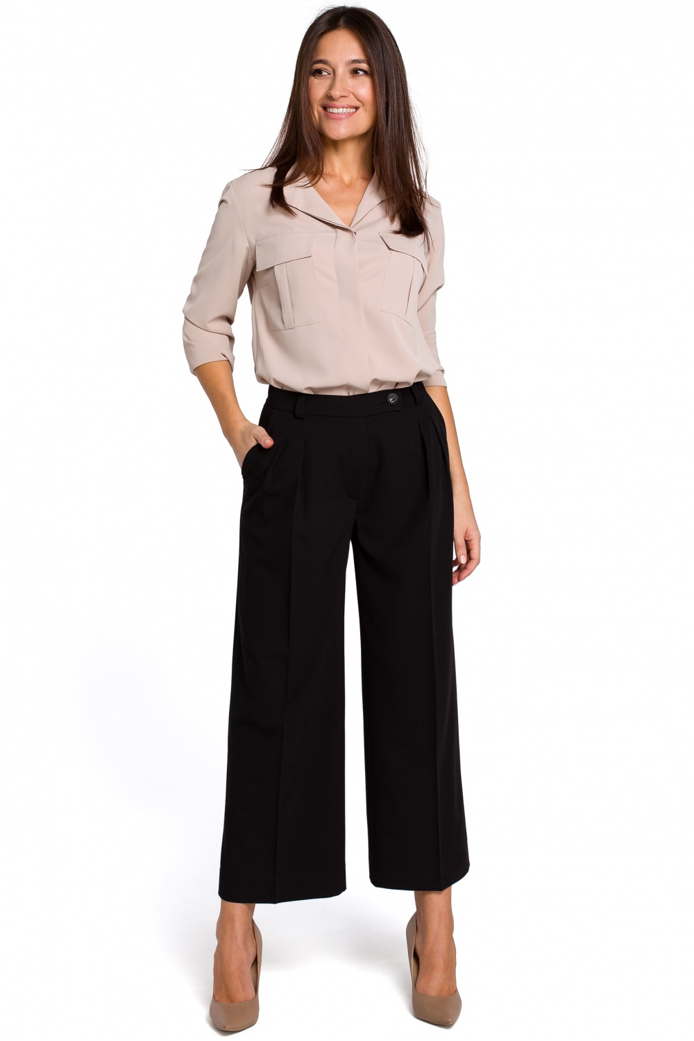 Adult Product 18+ - Women trousers model 130474 Stylove - Stylove - Pants, Trousers, Shorts - KS Store
