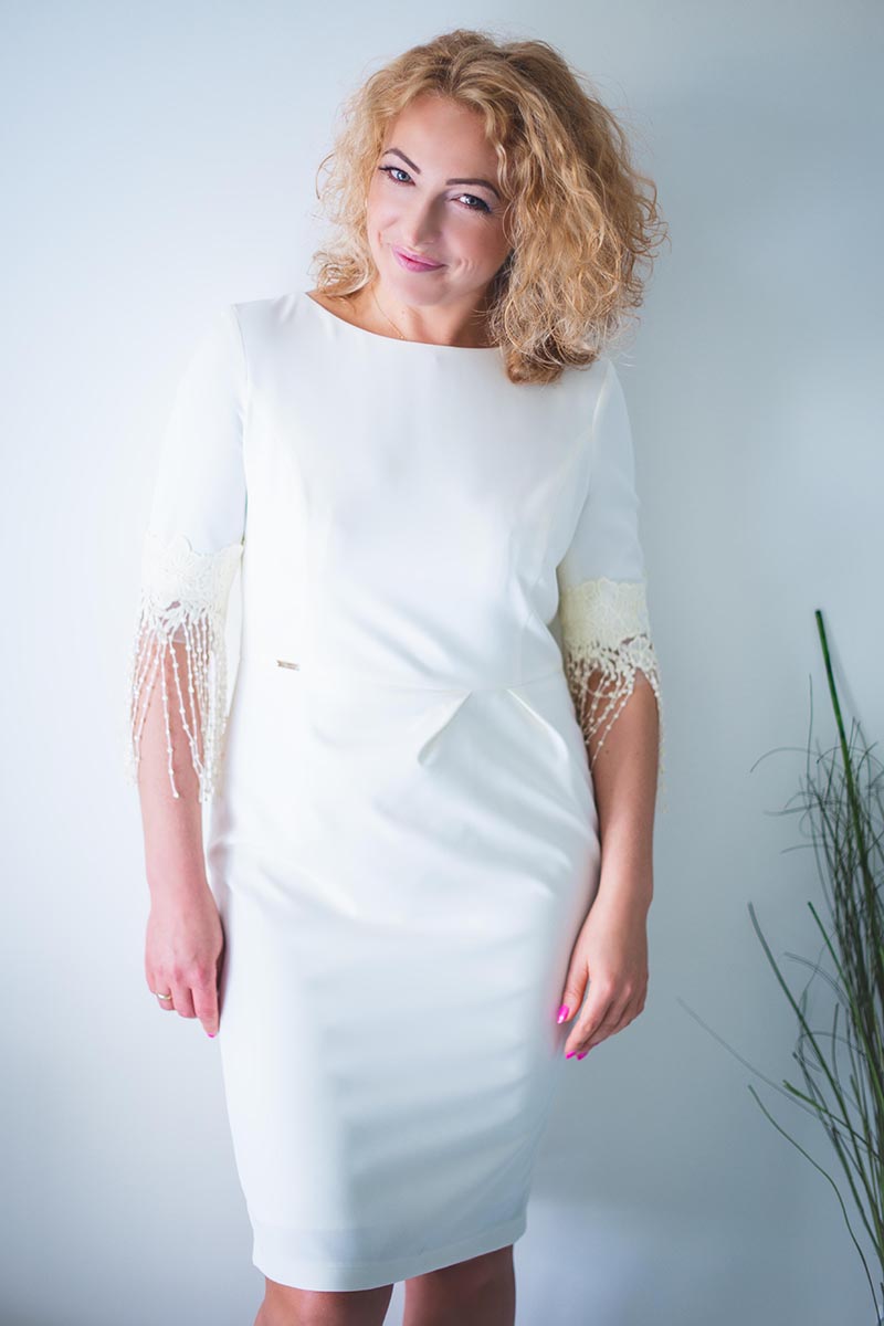 Adult Product 18+ - Plus size dress model 132938 Jersa - Jersa - Formal Dresses, Cocktail Dresses - KS Store