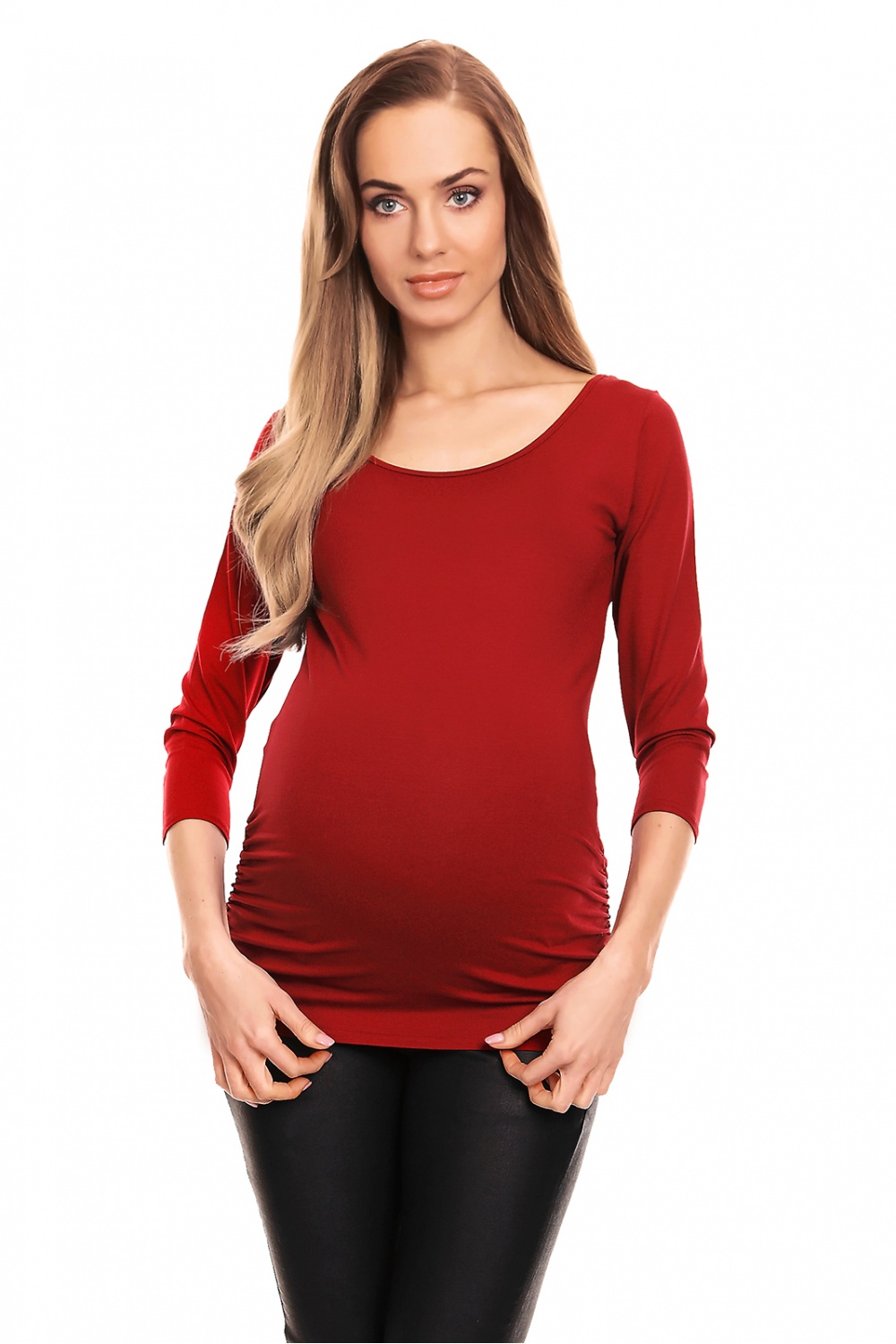 Maternity blouse model 133326 PeeKaBoo