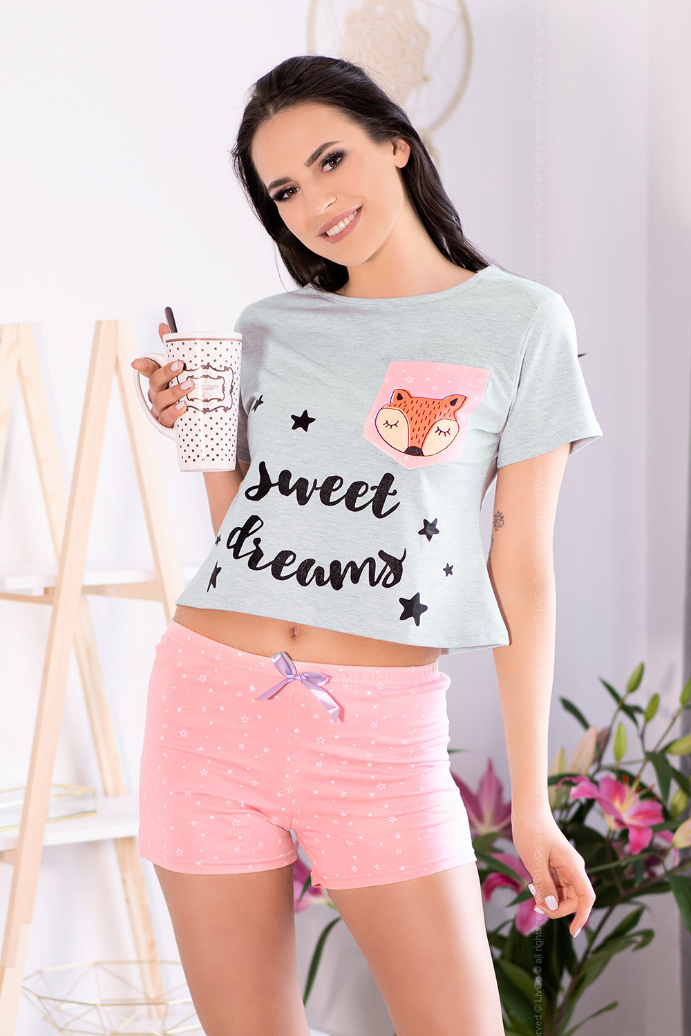 Adult Product 18+ - Pyjama model 146310 Livia Corsetti Fashion - Livia Corsetti Fashion - Women`s Pyjamas, Sleepwear Sets - KS Store