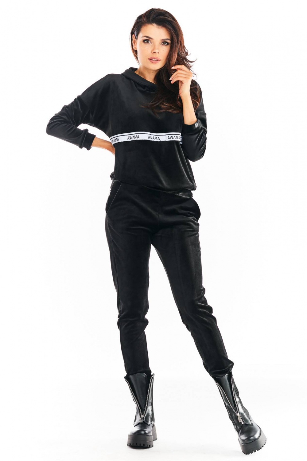 Adult Product 18+ - Tracksuit trousers model 149784 awama - awama - Women`s Tracksuit Bottoms, Sports Pants - KS Store