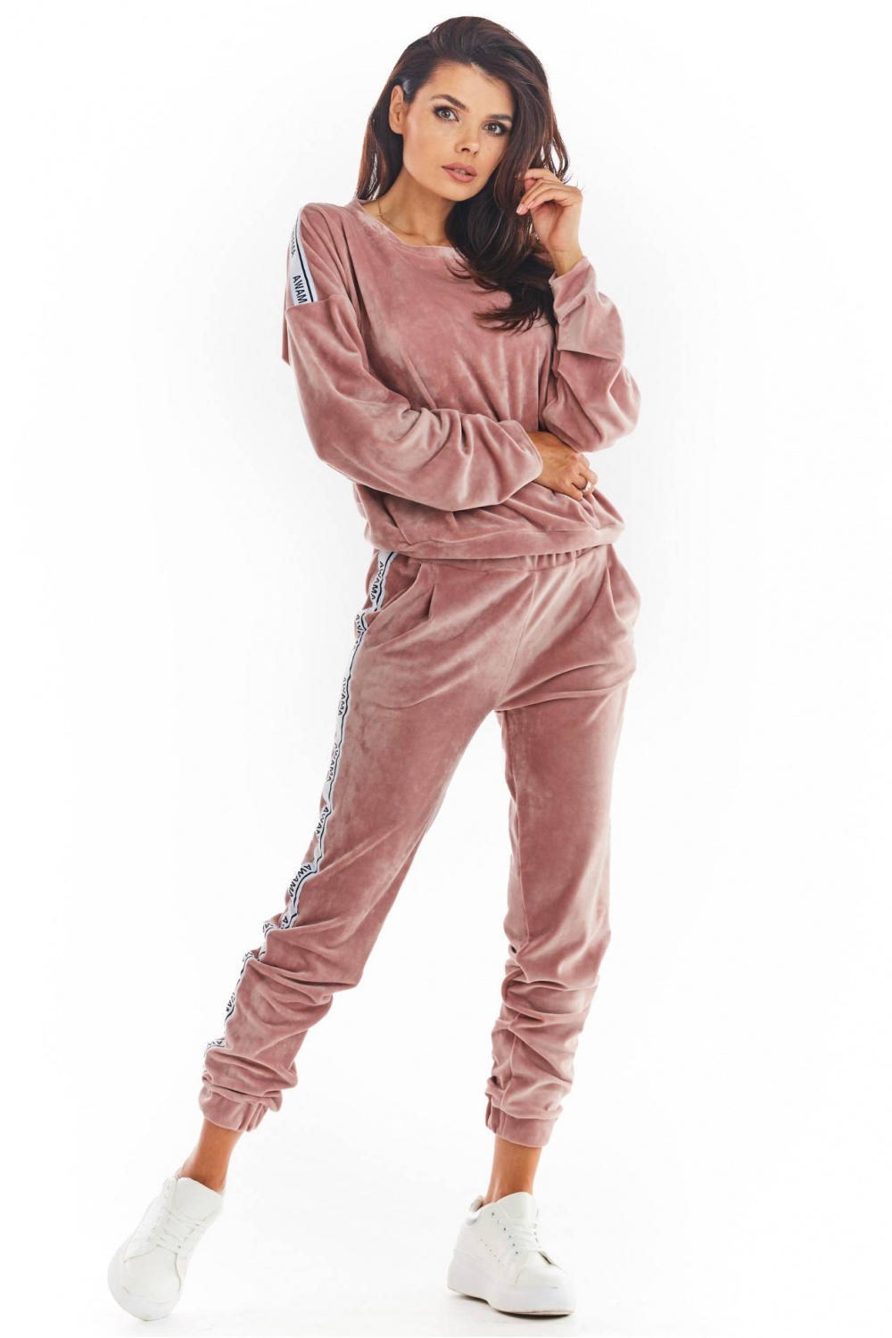 Adult Product 18+ - Tracksuit trousers model 149803 awama - awama - Women`s Tracksuit Bottoms, Sports Pants - KS Store