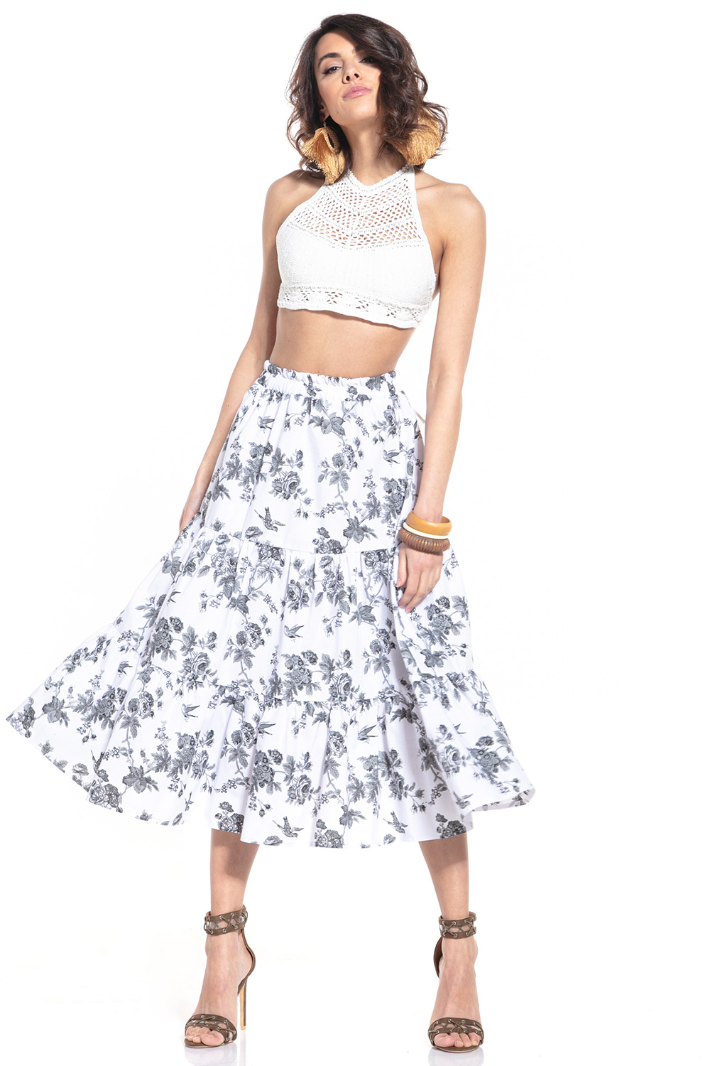 Adult Product 18+ - Long skirt model 152861 Tessita - Tessita - Skirts - KS Store