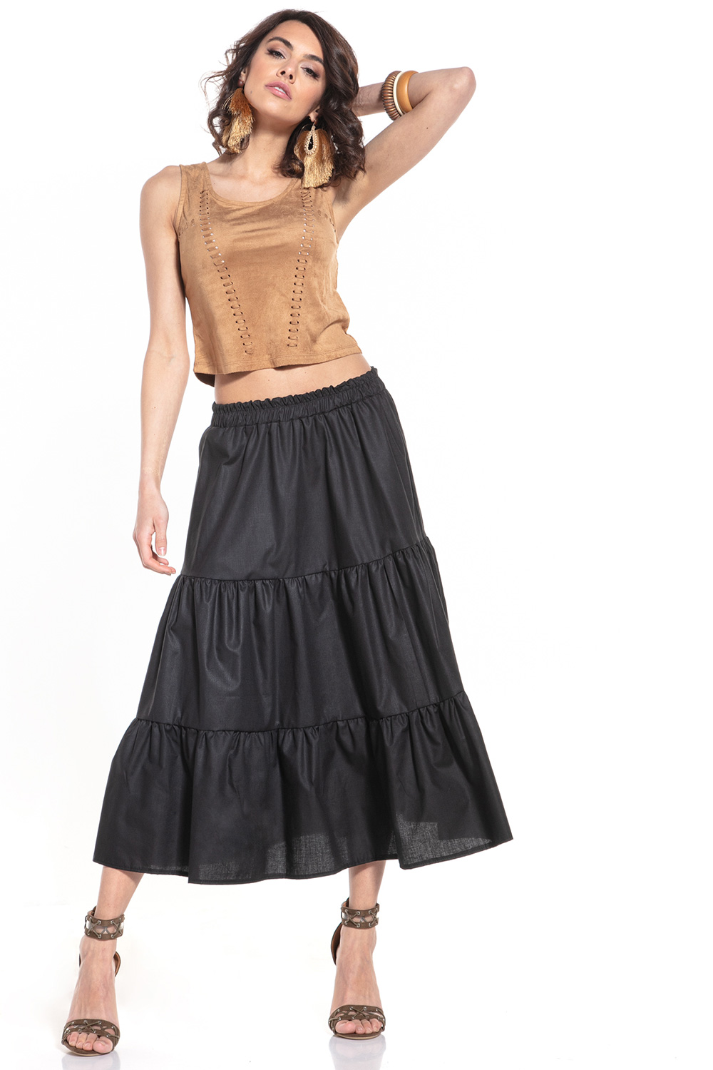 Adult Product 18+ - Long skirt model 152899 Tessita - Tessita - Skirts - KS Store