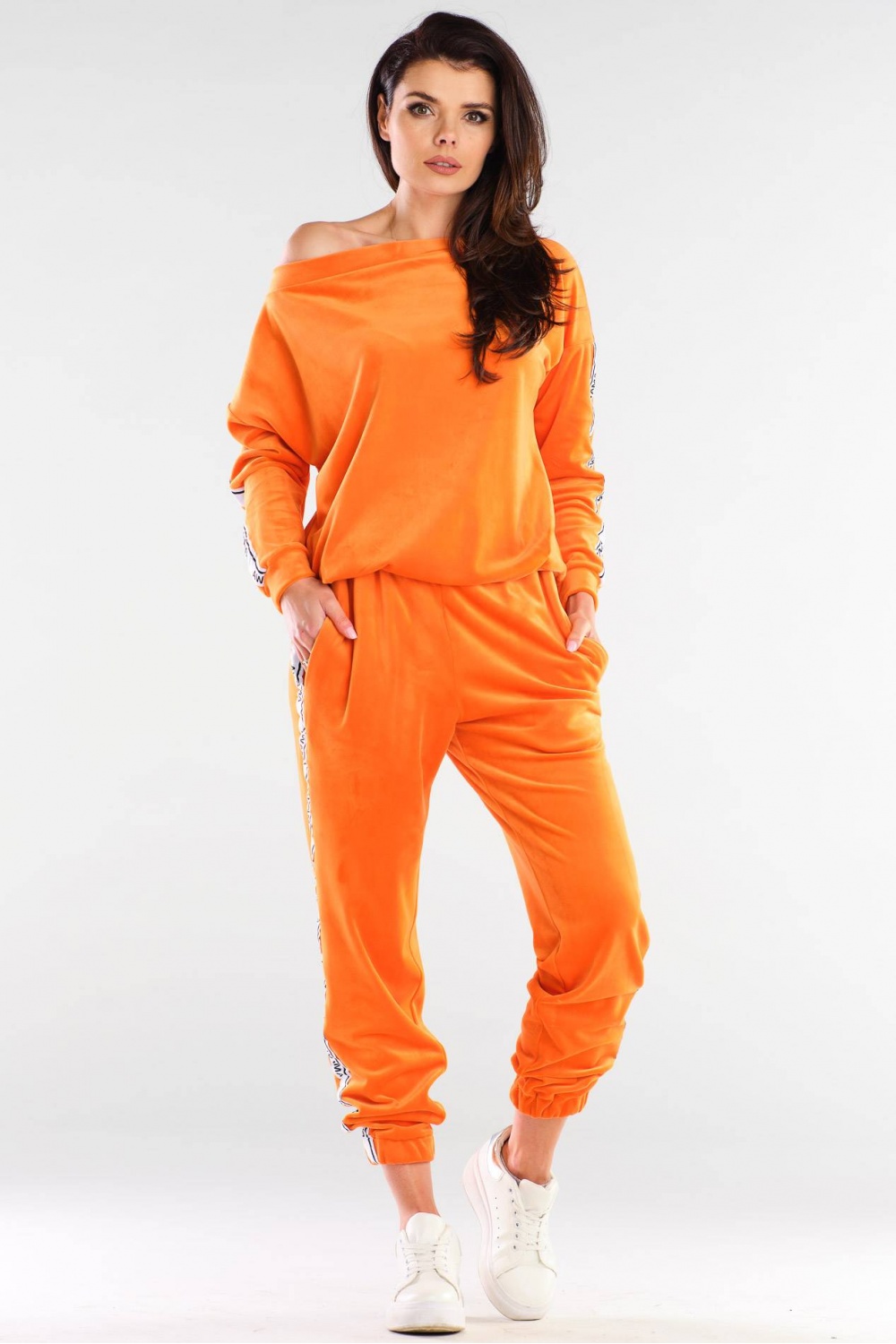 Adult Product 18+ - Tracksuit trousers model 154804 awama - awama - Women`s Tracksuit Bottoms, Sports Pants - KS Store