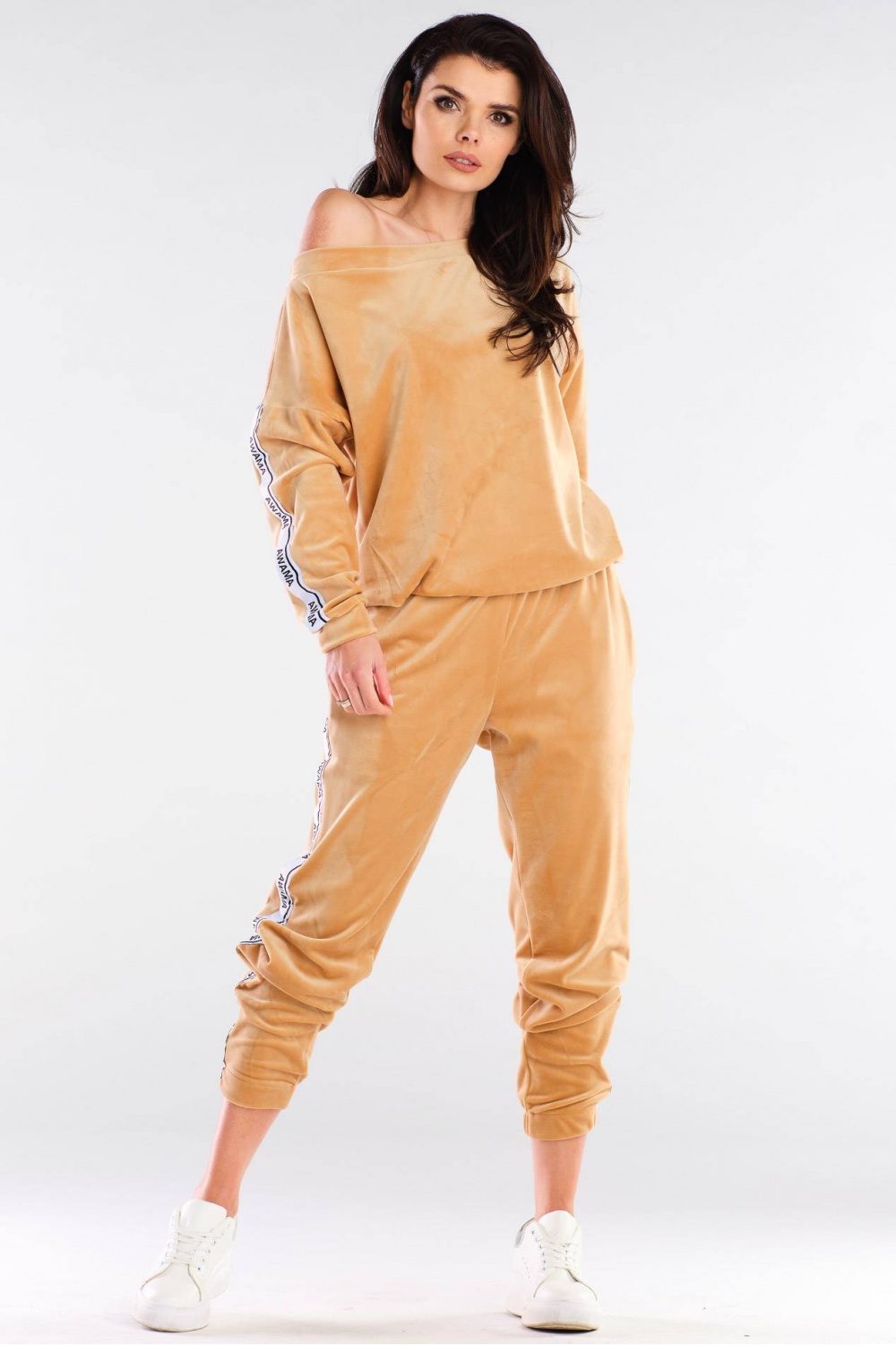 Adult Product 18+ - Tracksuit trousers model 154805 awama - awama - Women`s Tracksuit Bottoms, Sports Pants - KS Store