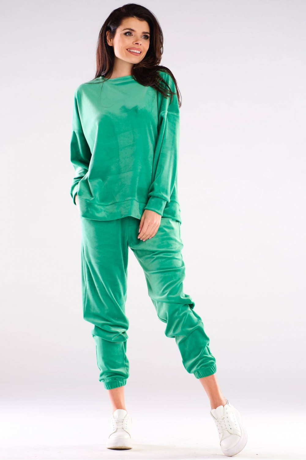 Adult Product 18+ - Tracksuit trousers model 155469 awama - awama - Women`s Tracksuit Bottoms, Sports Pants - KS Store