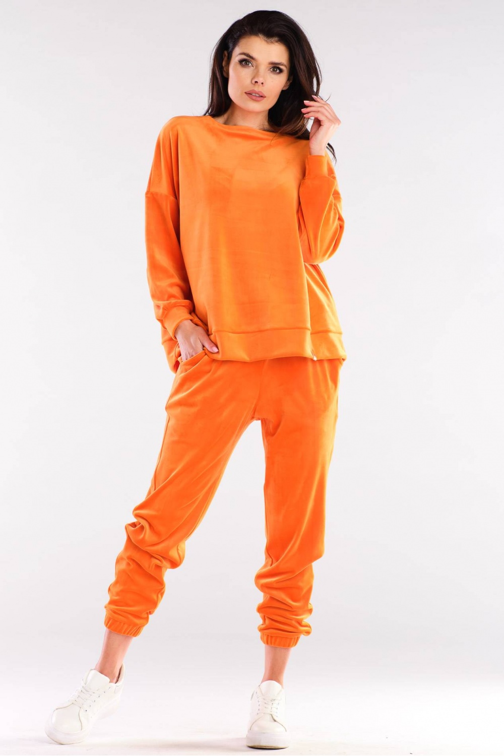 Adult Product 18+ - Tracksuit trousers model 155471 awama - awama - Women`s Tracksuit Bottoms, Sports Pants - KS Store