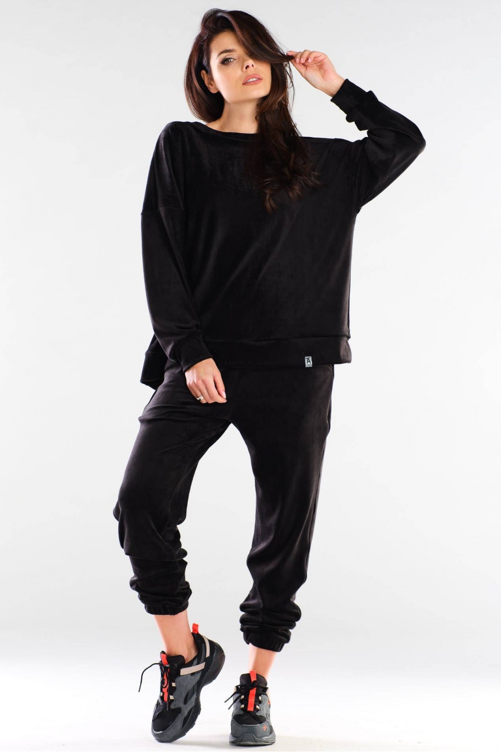 Adult Product 18+ - Tracksuit trousers model 155473 awama - awama - Women`s Tracksuit Bottoms, Sports Pants - KS Store