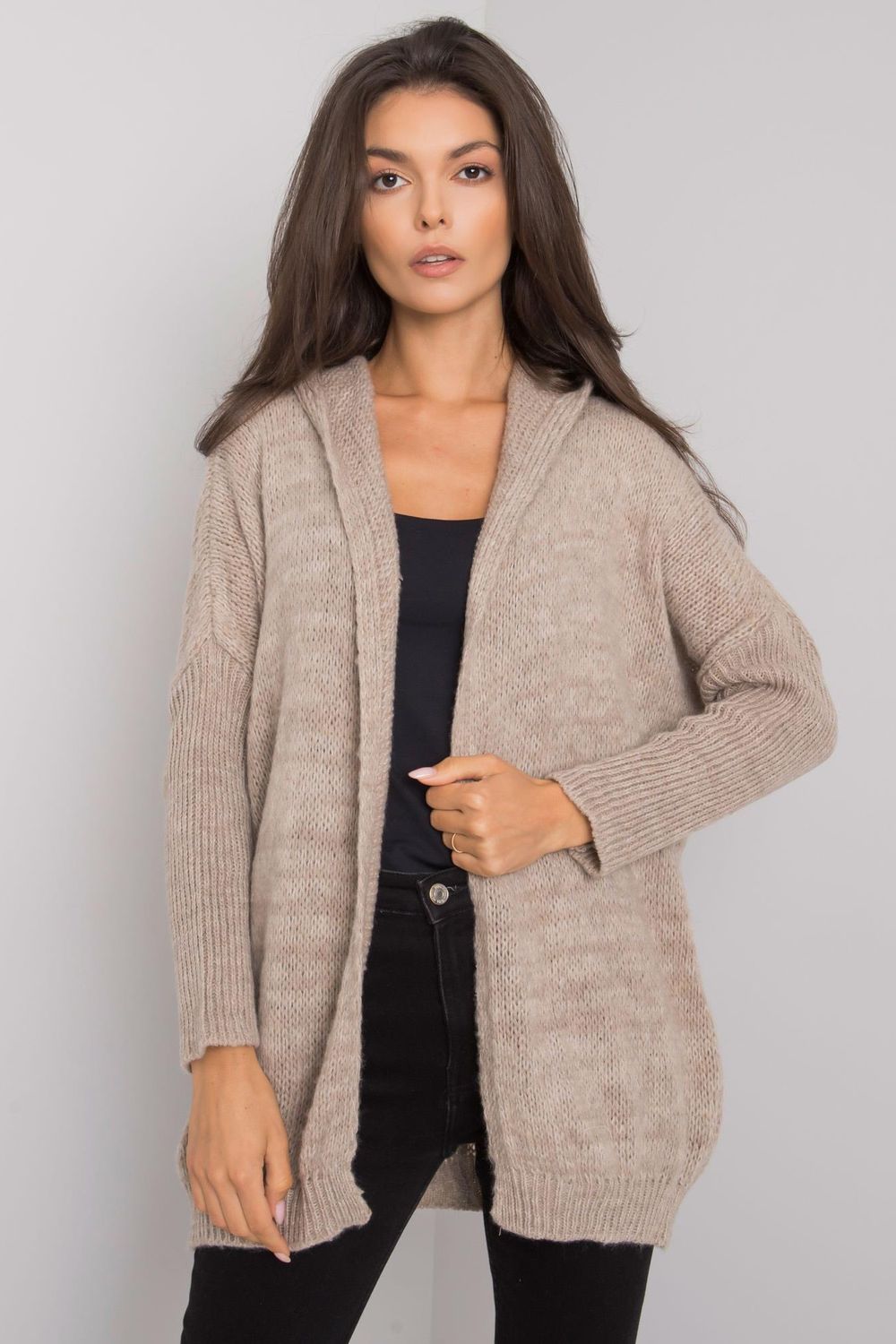 Adult Product 18+ - Cardigan model 159773 Och Bella - Och Bella - Cardigans for Women, Ponchos - KS Store