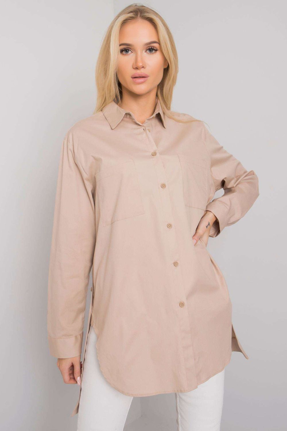 Adult Product 18+ - Long sleeve shirt model 160741 Ex Moda - Ex Moda - Shirts for Women - KS Store