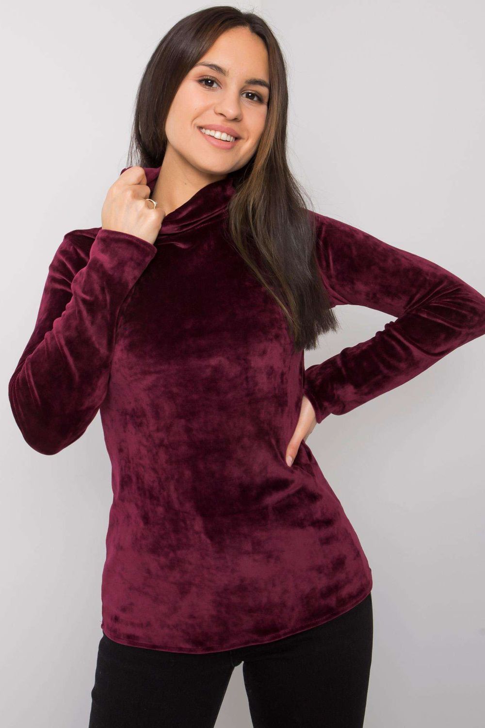 Adult Product 18+ - Turtleneck model 161096 Lakerta - Lakerta - Sweaters, Pullovers, Jumpers, Turtlenecks, Boleros, Shrugs - KS Store