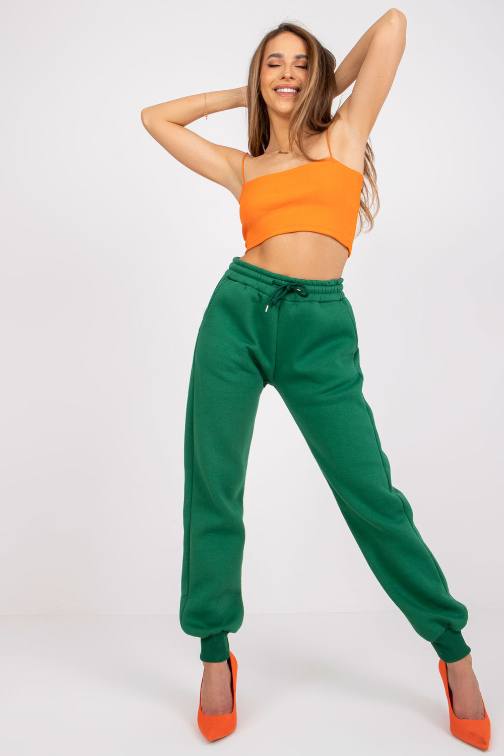 Adult Product 18+ - Tracksuit trousers model 166634 Ex Moda - Ex Moda - Women`s Tracksuit Bottoms, Sports Pants - KS Store
