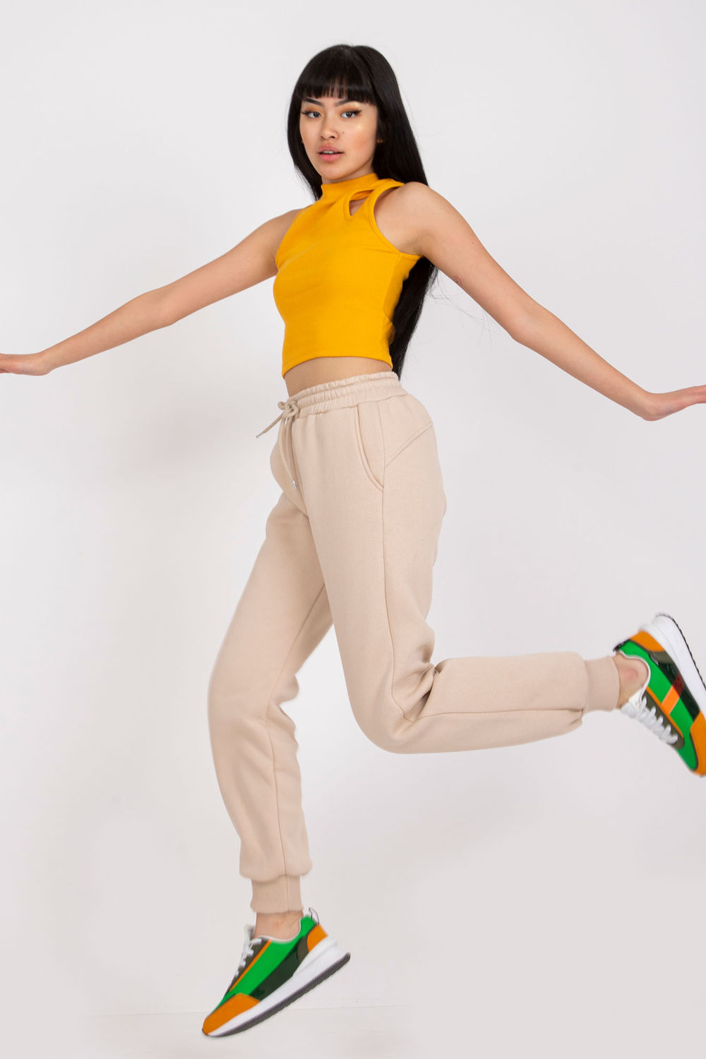 Adult Product 18+ - Tracksuit trousers model 166635 Ex Moda - Ex Moda - Women`s Tracksuit Bottoms, Sports Pants - KS Store