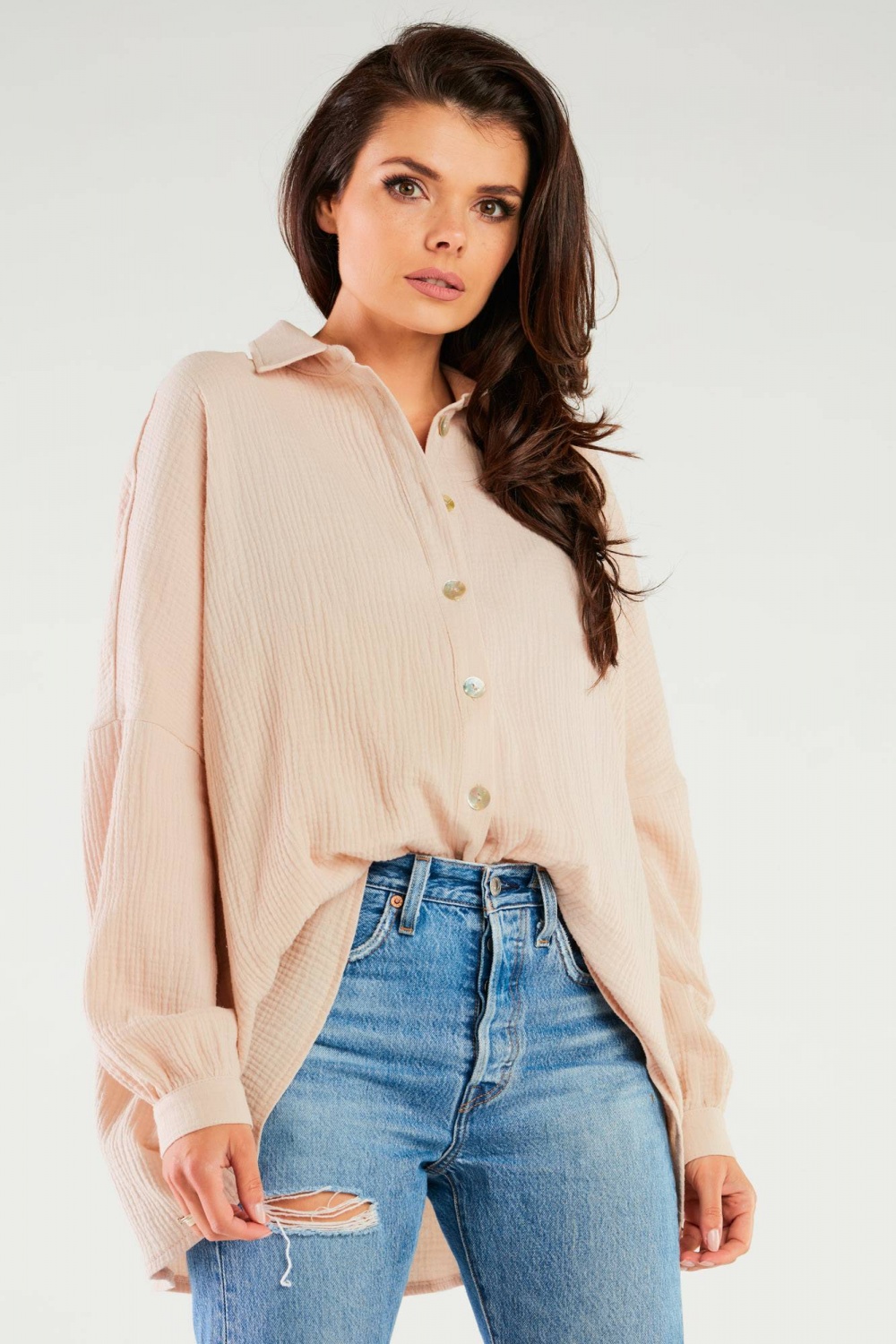 Long sleeve shirt model 166827 Infinite You