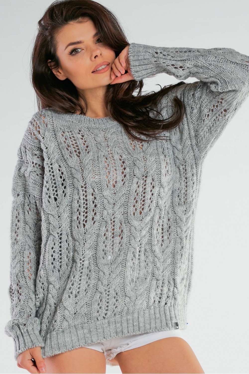 Adult Product 18+ - Jumper model 166865 awama - awama - Sweaters, Pullovers, Jumpers, Turtlenecks, Boleros, Shrugs - KS Store