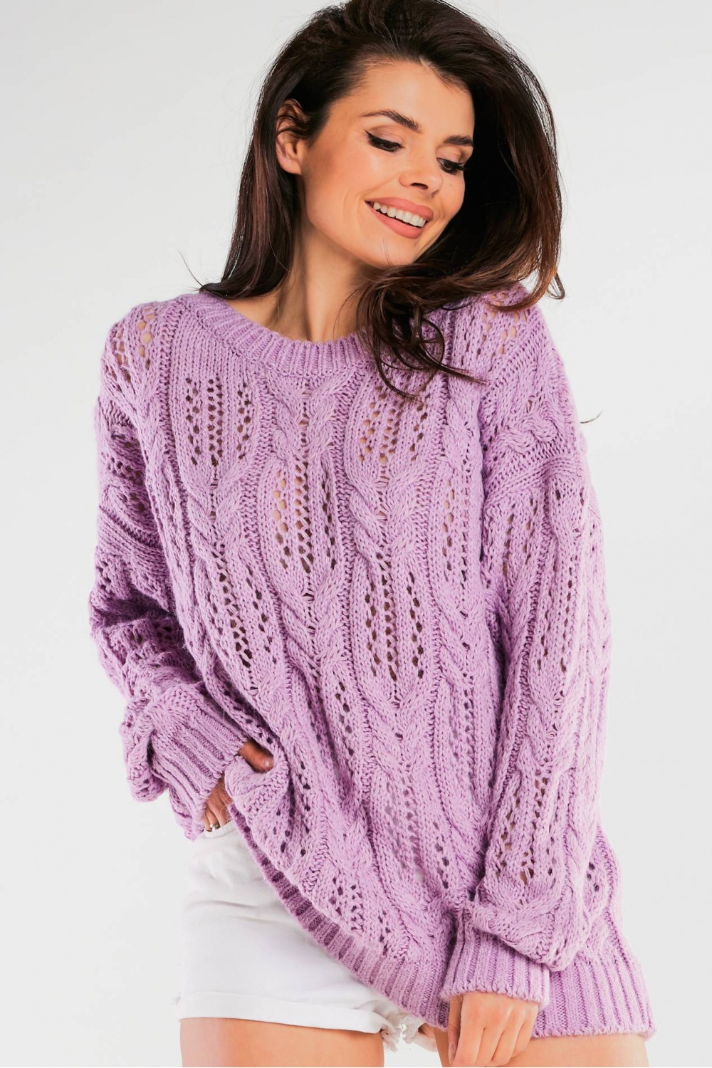 Adult Product 18+ - Jumper model 166866 awama - awama - Sweaters, Pullovers, Jumpers, Turtlenecks, Boleros, Shrugs - KS Store