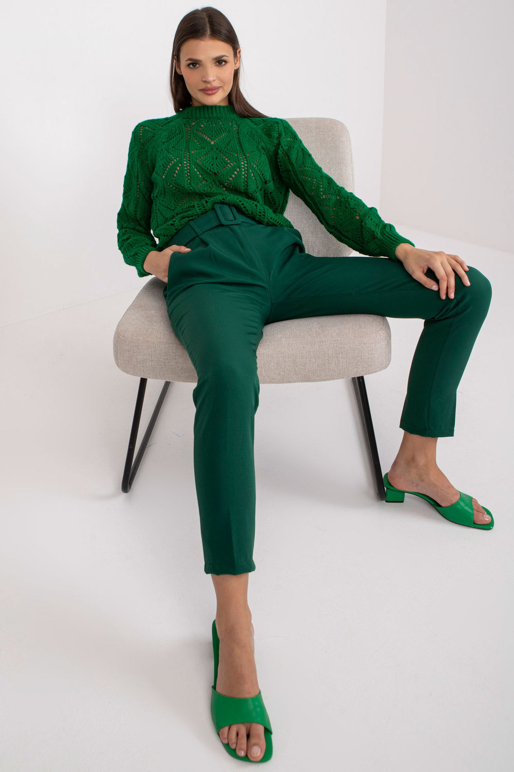 Adult Product 18+ - Women trousers model 166886 Italy Moda - Italy Moda - Pants, Trousers, Shorts - KS Store