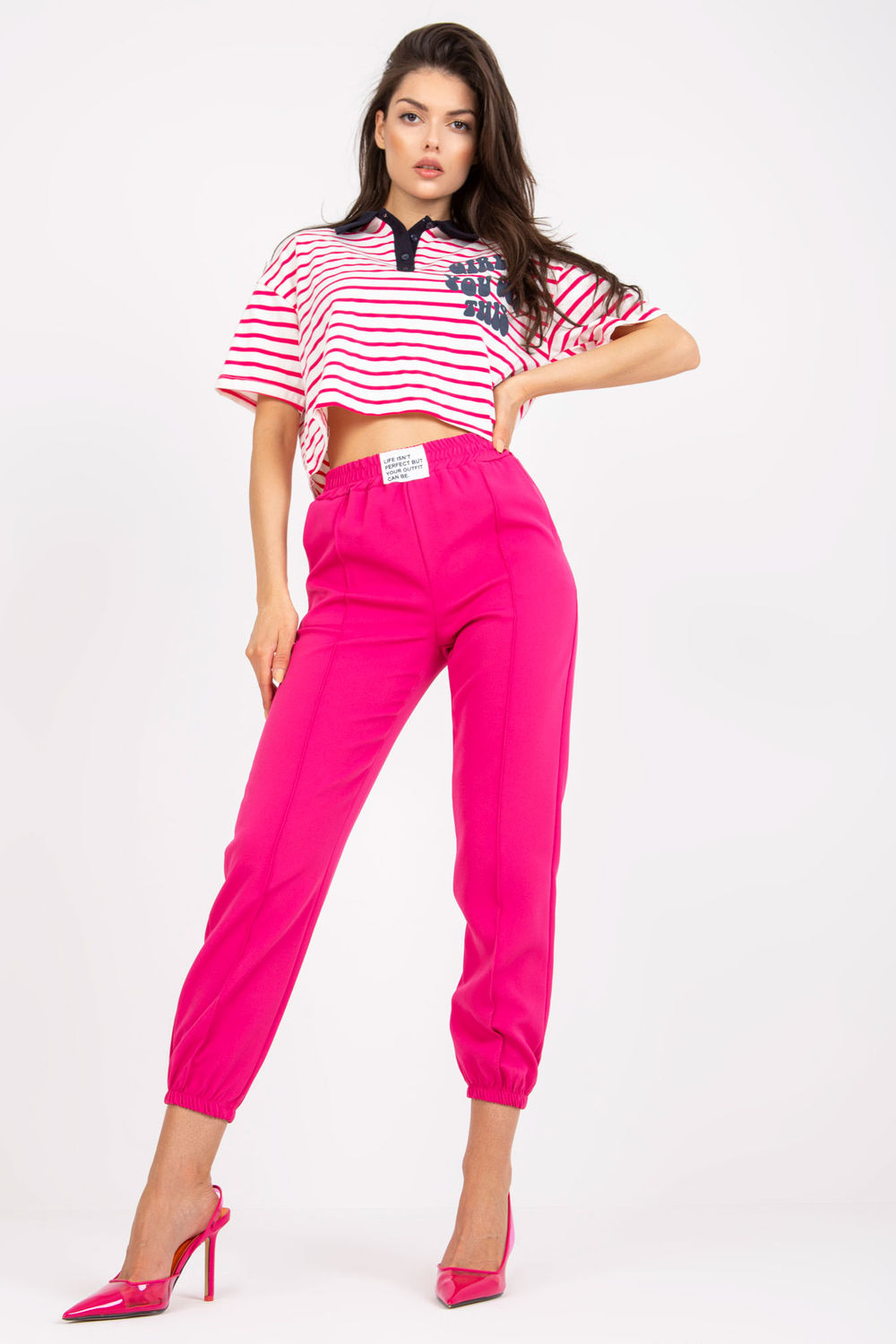 Adult Product 18+ - Women trousers model 167001 Italy Moda - Italy Moda - Pants, Trousers, Shorts - KS Store