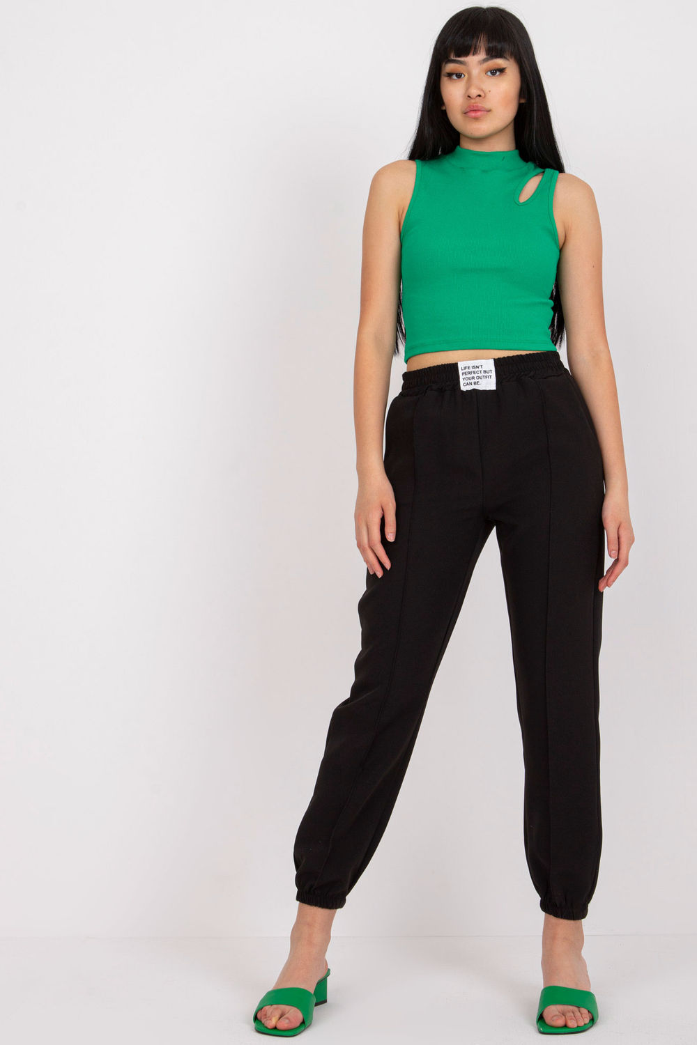 Adult Product 18+ - Women trousers model 167004 Italy Moda - Italy Moda - Pants, Trousers, Shorts - KS Store