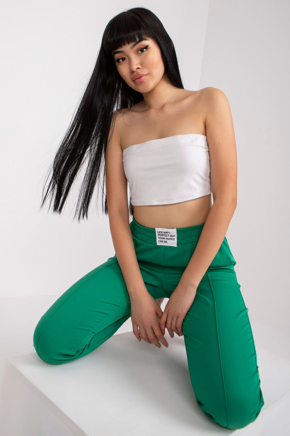 Adult Product 18+ - Women trousers model 167008 Italy Moda - Italy Moda - Pants, Trousers, Shorts - KS Store