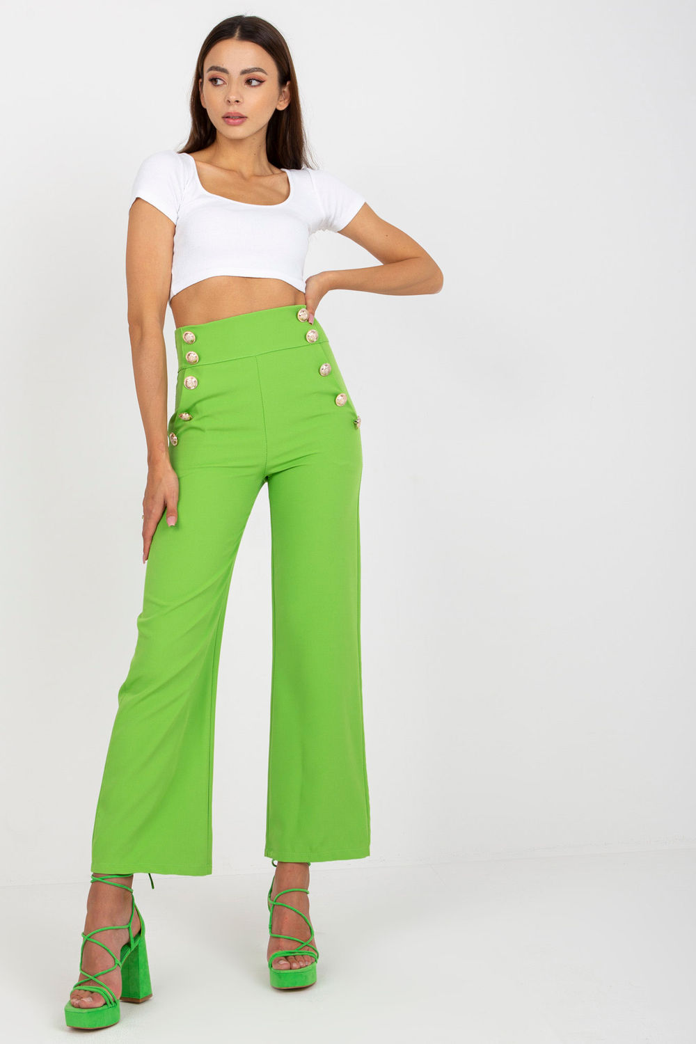 Adult Product 18+ - Women trousers model 167110 Italy Moda - Italy Moda - Pants, Trousers, Shorts - KS Store