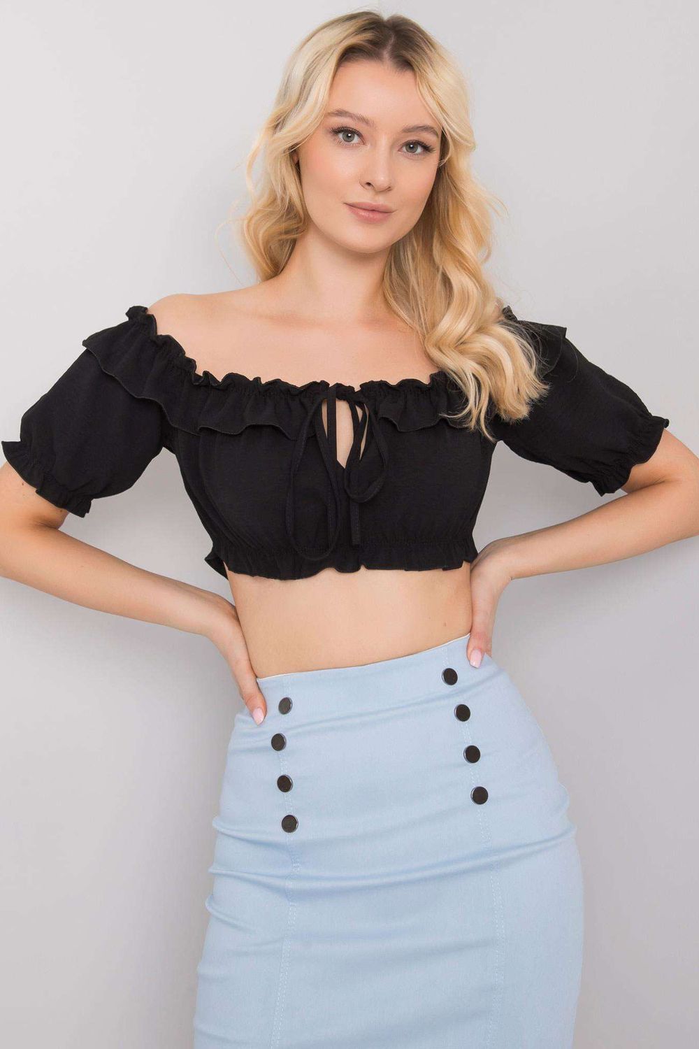 Adult Product 18+ - Blouse model 167521 Och Bella - Och Bella - Women`s Blouses, Tunics - KS Store