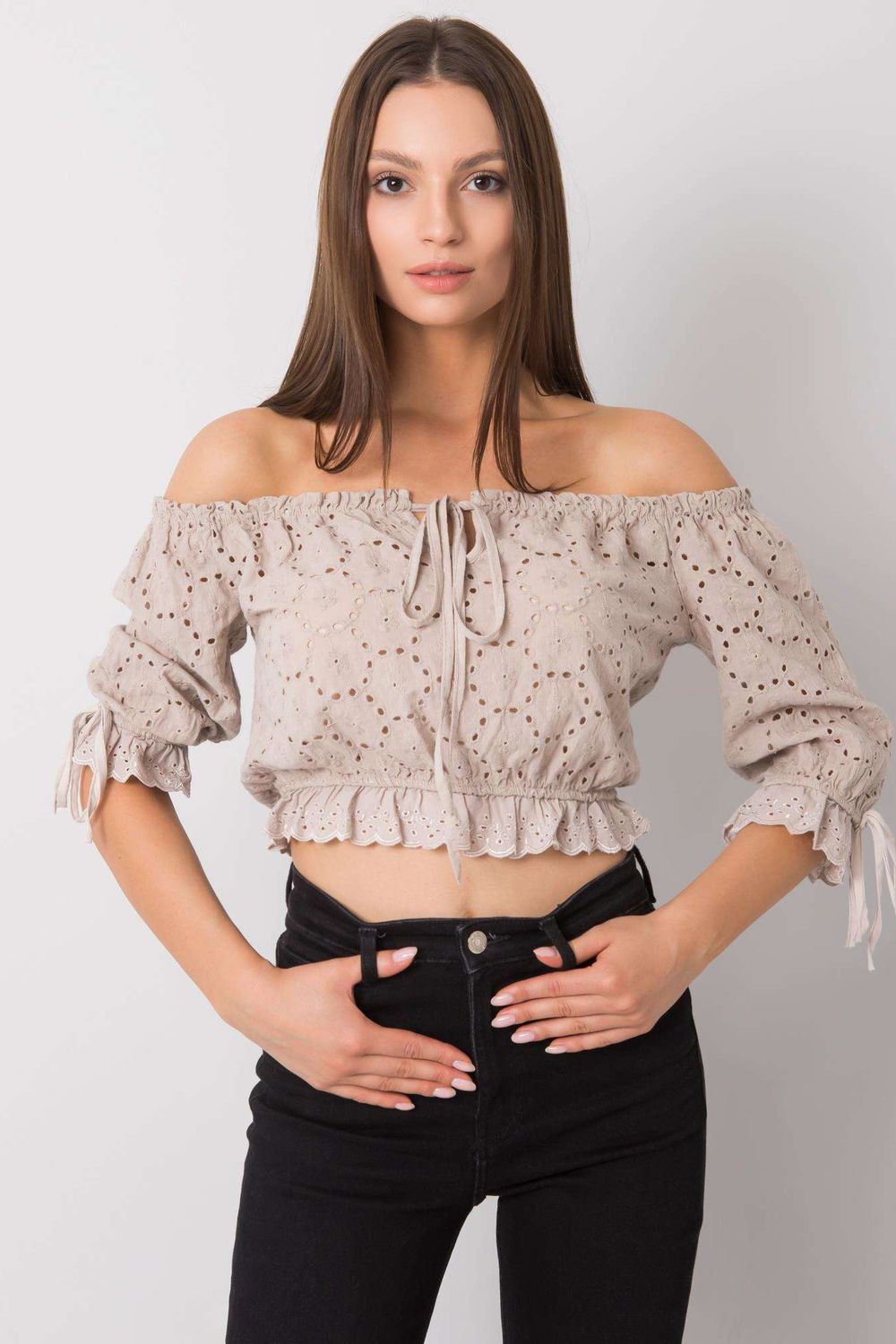 Adult Product 18+ - Blouse model 167533 Och Bella - Och Bella - Women`s Blouses, Tunics - KS Store