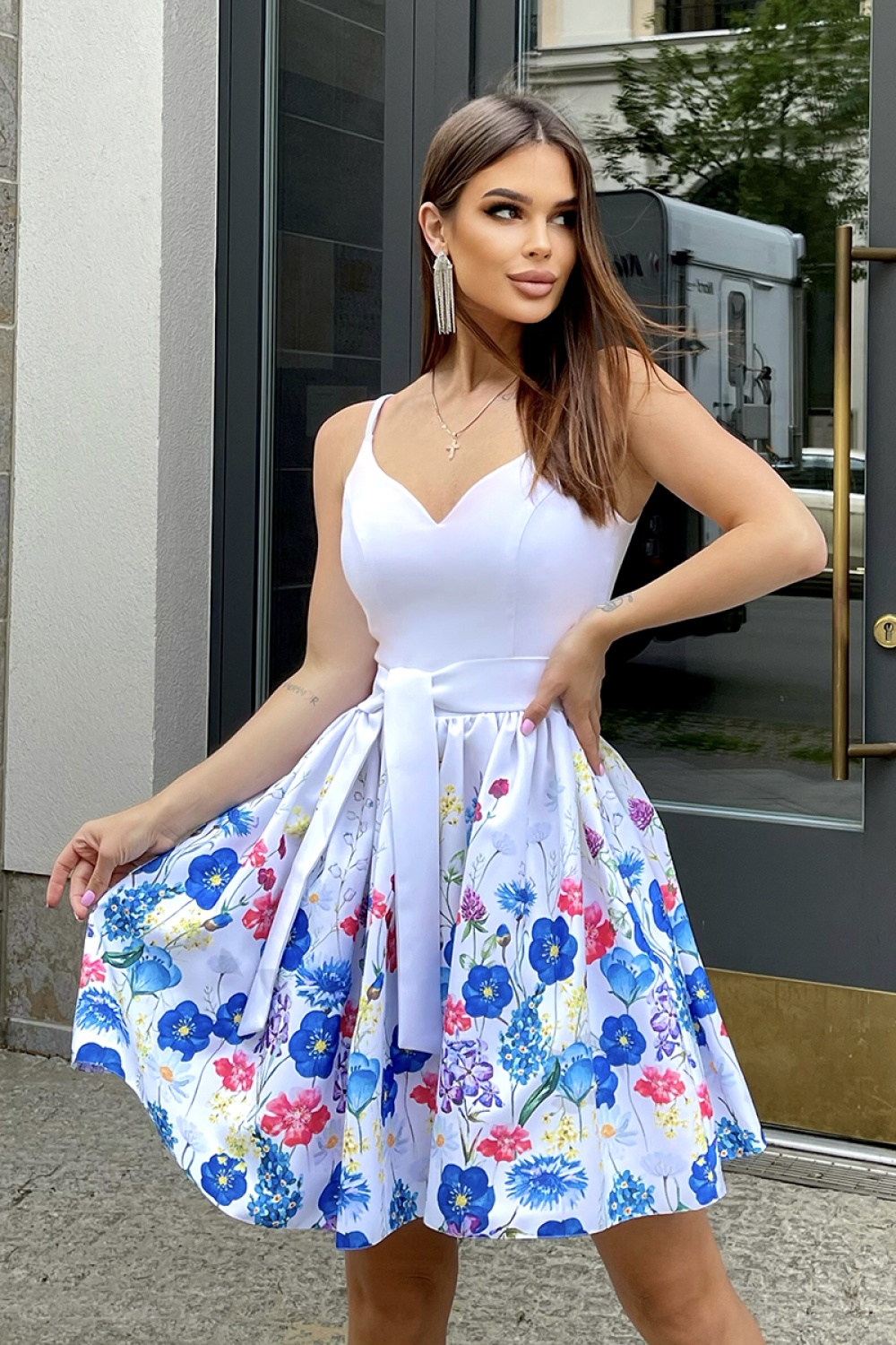 Adult Product 18+ - Cocktail dress model 169429 Bicotone - Bicotone - Formal Dresses, Cocktail Dresses - KS Store