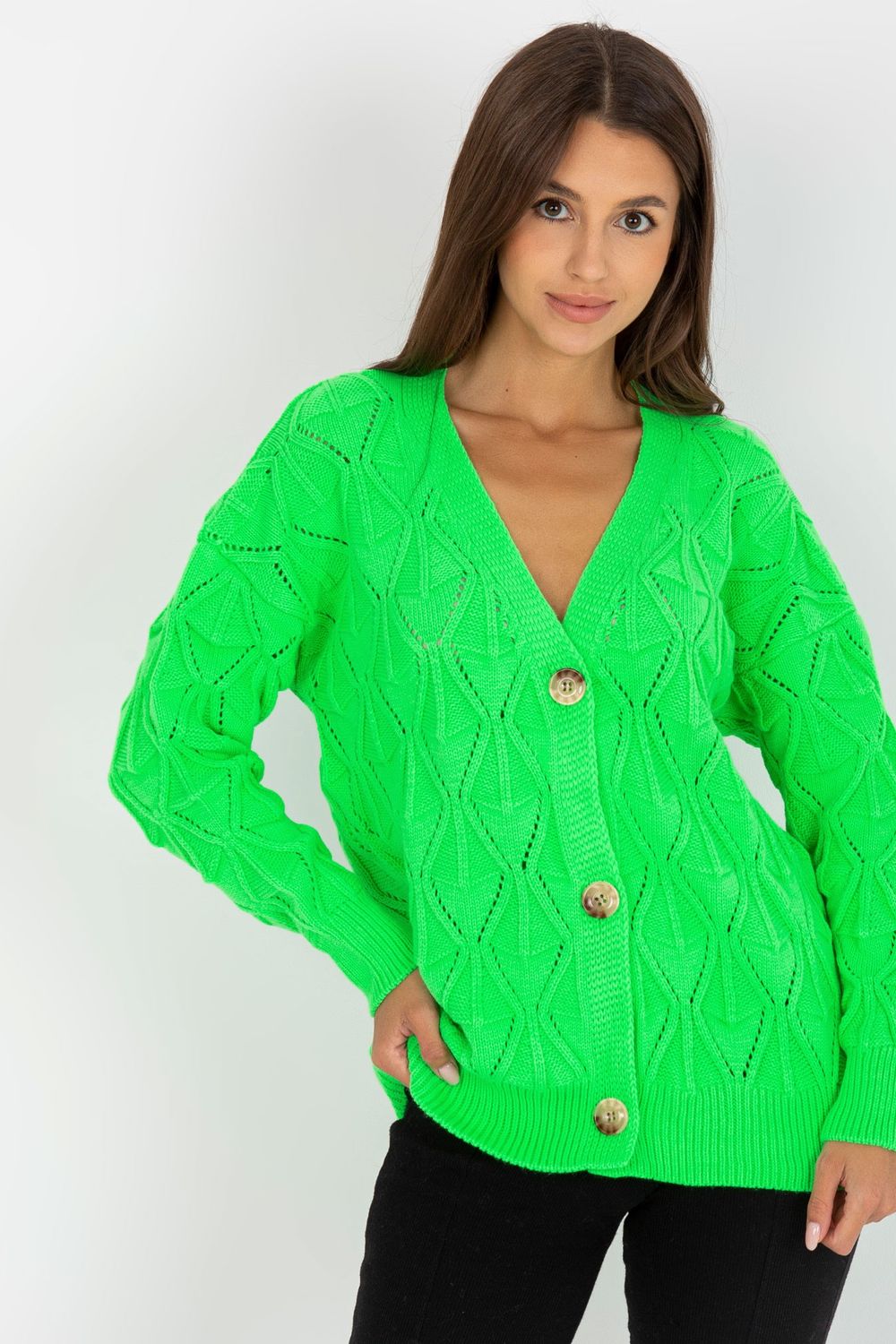 Adult Product 18+ - Cardigan model 170541 Rue Paris - Rue Paris - Cardigans for Women, Ponchos - KS Store