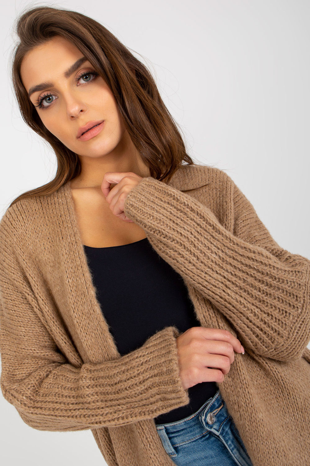 Adult Product 18+ - Cardigan model 170734 Och Bella - Och Bella - Cardigans for Women, Ponchos - KS Store