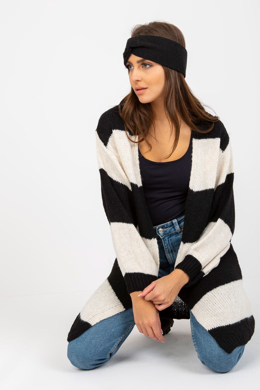 Adult Product 18+ - Cardigan model 170738 Och Bella - Och Bella - Cardigans for Women, Ponchos - KS Store