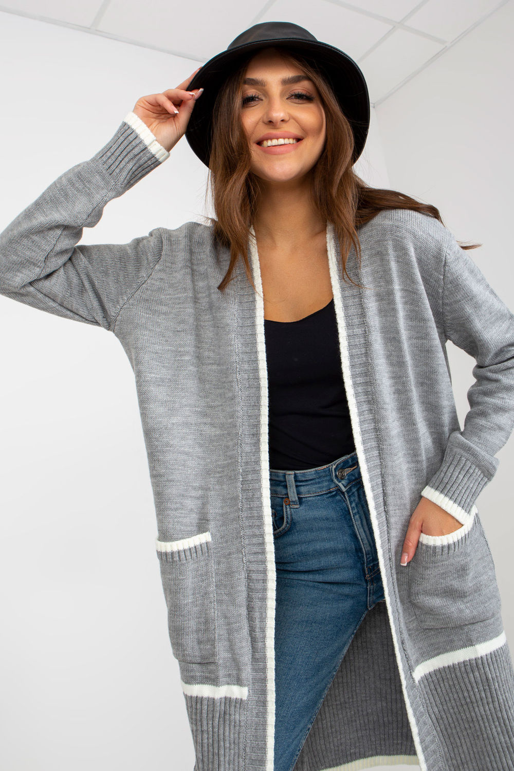 Adult Product 18+ - Cardigan model 170765 Rue Paris - Rue Paris - Cardigans for Women, Ponchos - KS Store