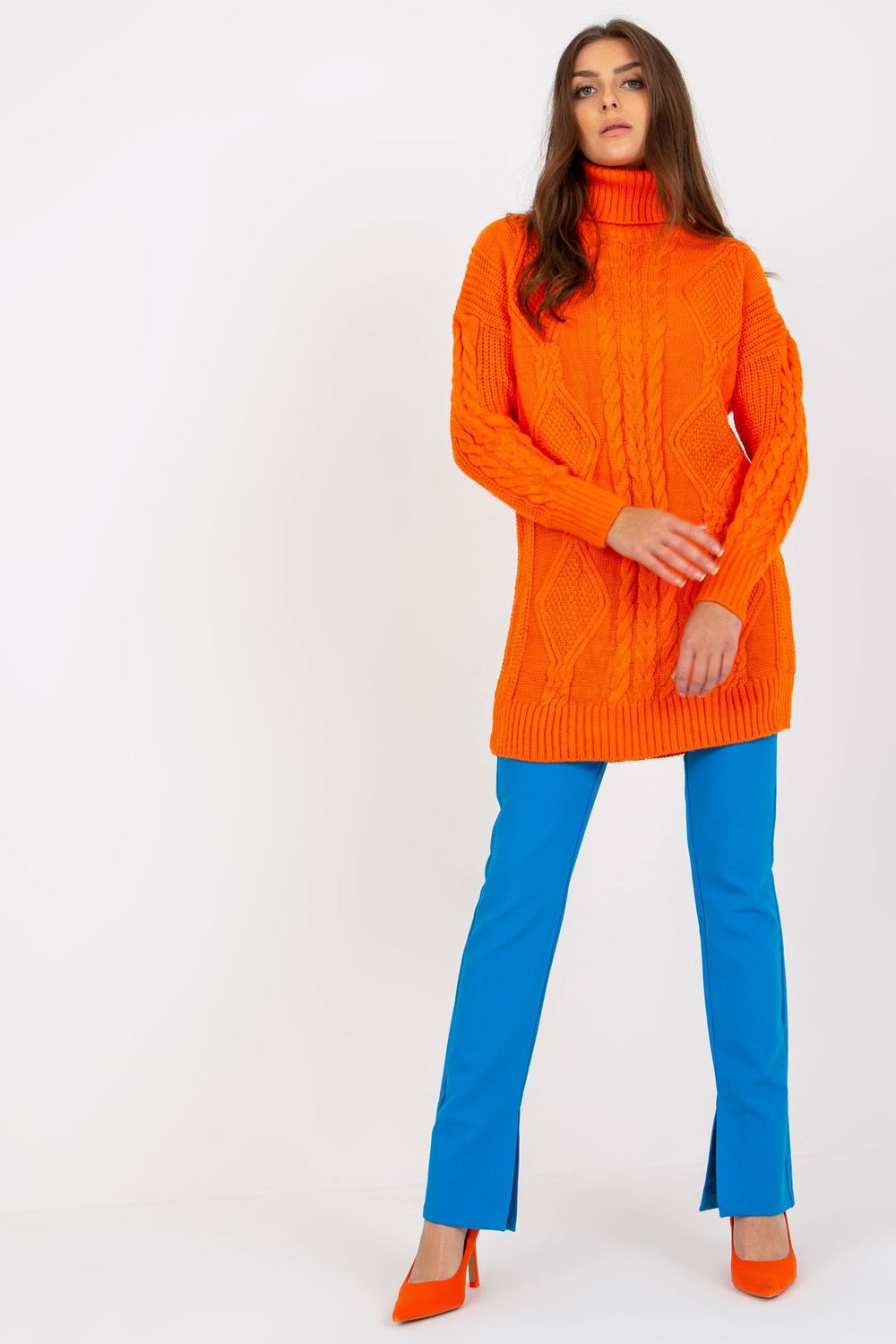 Adult Product 18+ - Turtleneck model 170808 Rue Paris - Rue Paris - Sweaters, Pullovers, Jumpers, Turtlenecks, Boleros, Shrugs - KS Store