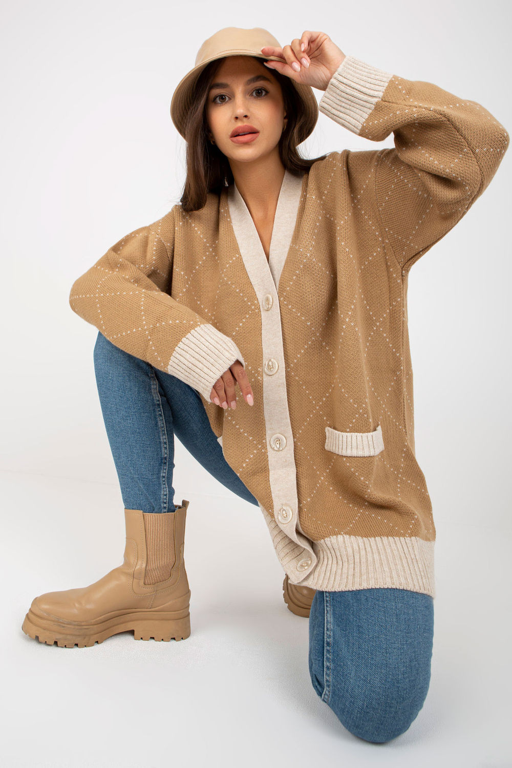 Adult Product 18+ - Cardigan model 170817 Rue Paris - Rue Paris - Cardigans for Women, Ponchos - KS Store