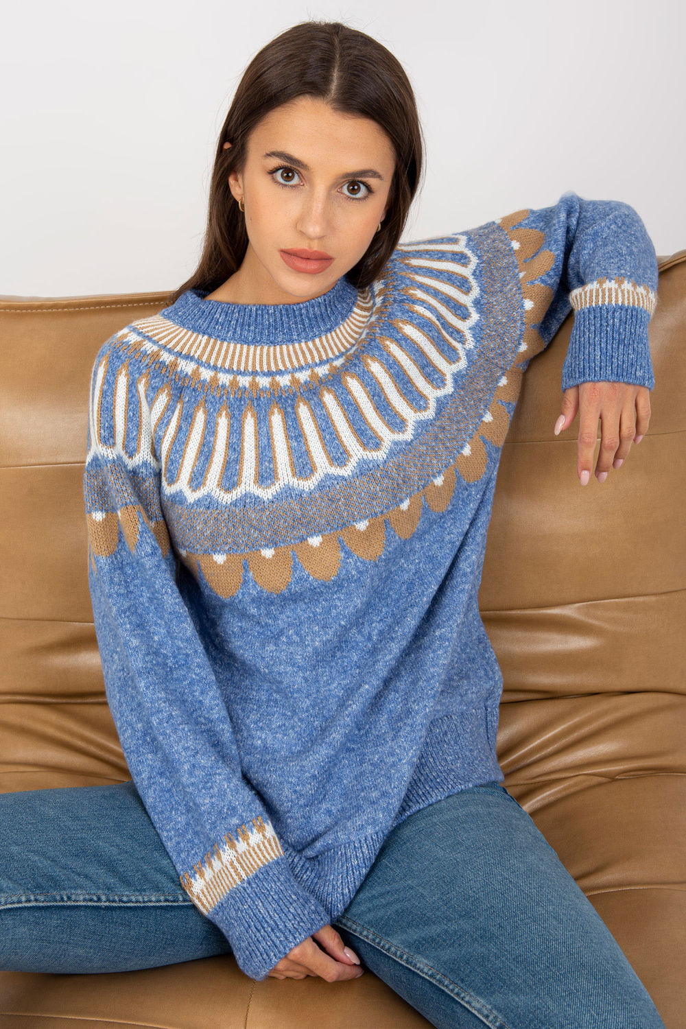 Adult Product 18+ - Jumper model 170821 Rue Paris - Rue Paris - Sweaters, Pullovers, Jumpers, Turtlenecks, Boleros, Shrugs - KS Store