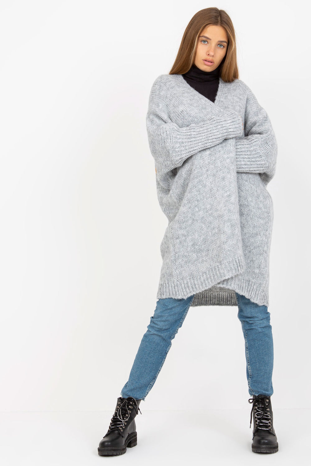 Adult Product 18+ - Cardigan model 170978 Och Bella - Och Bella - Cardigans for Women, Ponchos - KS Store