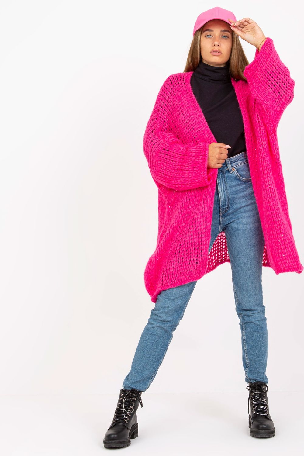 Adult Product 18+ - Cardigan model 170985 Och Bella - Och Bella - Cardigans for Women, Ponchos - KS Store