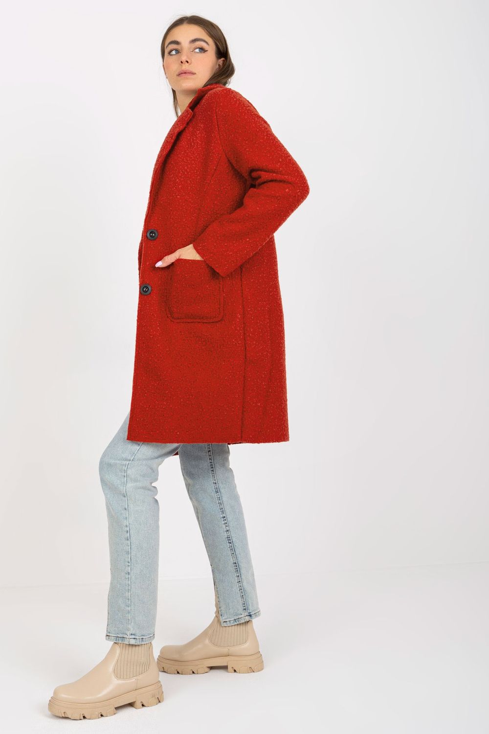 Adult Product 18+ - Coat model 172449 Och Bella - Och Bella - Men's Clothing - KS Store