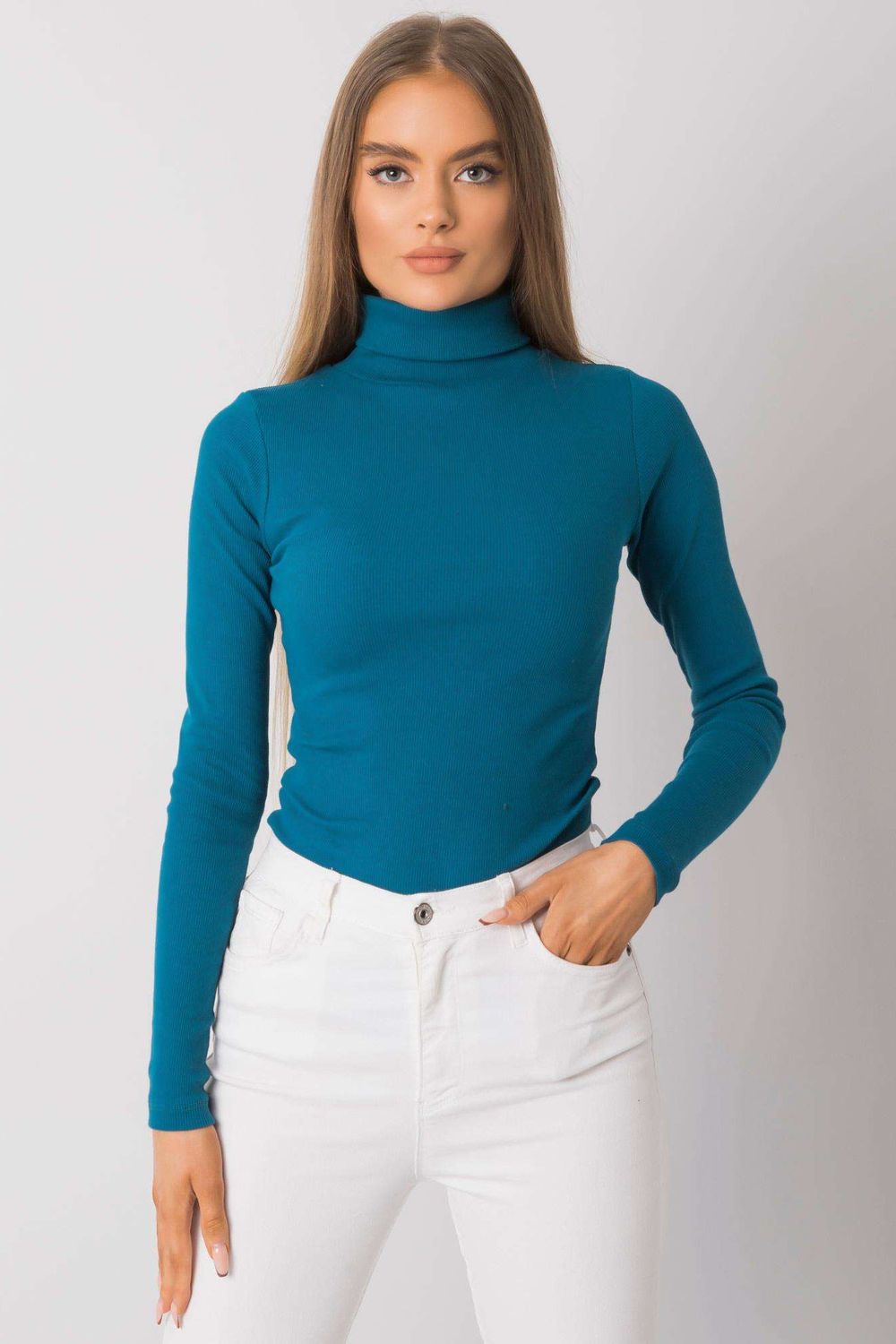 Adult Product 18+ - Turtleneck model 173410 Rue Paris - Rue Paris - Sweaters, Pullovers, Jumpers, Turtlenecks, Boleros, Shrugs - KS Store