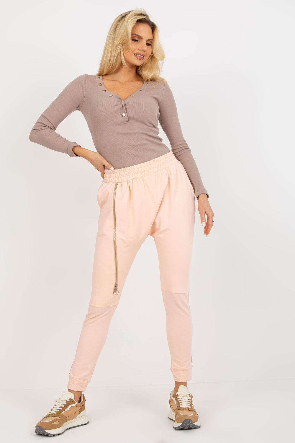 Adult Product 18+ - Tracksuit trousers model 174966 Ex Moda - Ex Moda - Women`s Tracksuit Bottoms, Sports Pants - KS Store