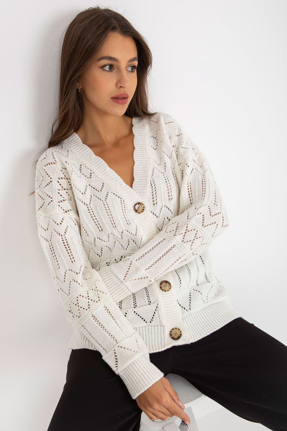 Adult Product 18+ - Cardigan model 175414 Rue Paris - Rue Paris - Cardigans for Women, Ponchos - KS Store