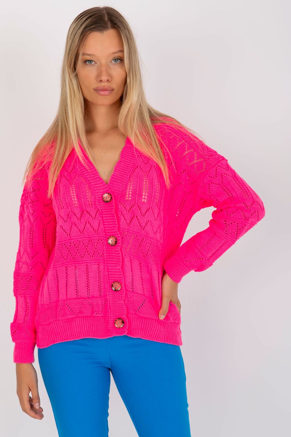 Adult Product 18+ - Cardigan model 175418 Rue Paris - Rue Paris - Cardigans for Women, Ponchos - KS Store