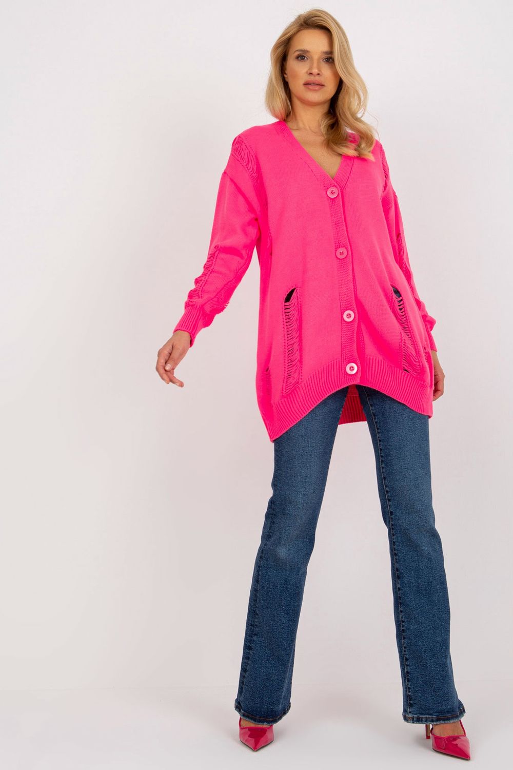 Adult Product 18+ - Cardigan model 175750 Rue Paris - Rue Paris - Cardigans for Women, Ponchos - KS Store