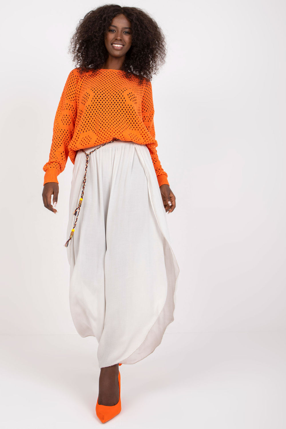 Adult Product 18+ - Women trousers model 179026 Och Bella - Och Bella - Pants, Trousers, Shorts - KS Store