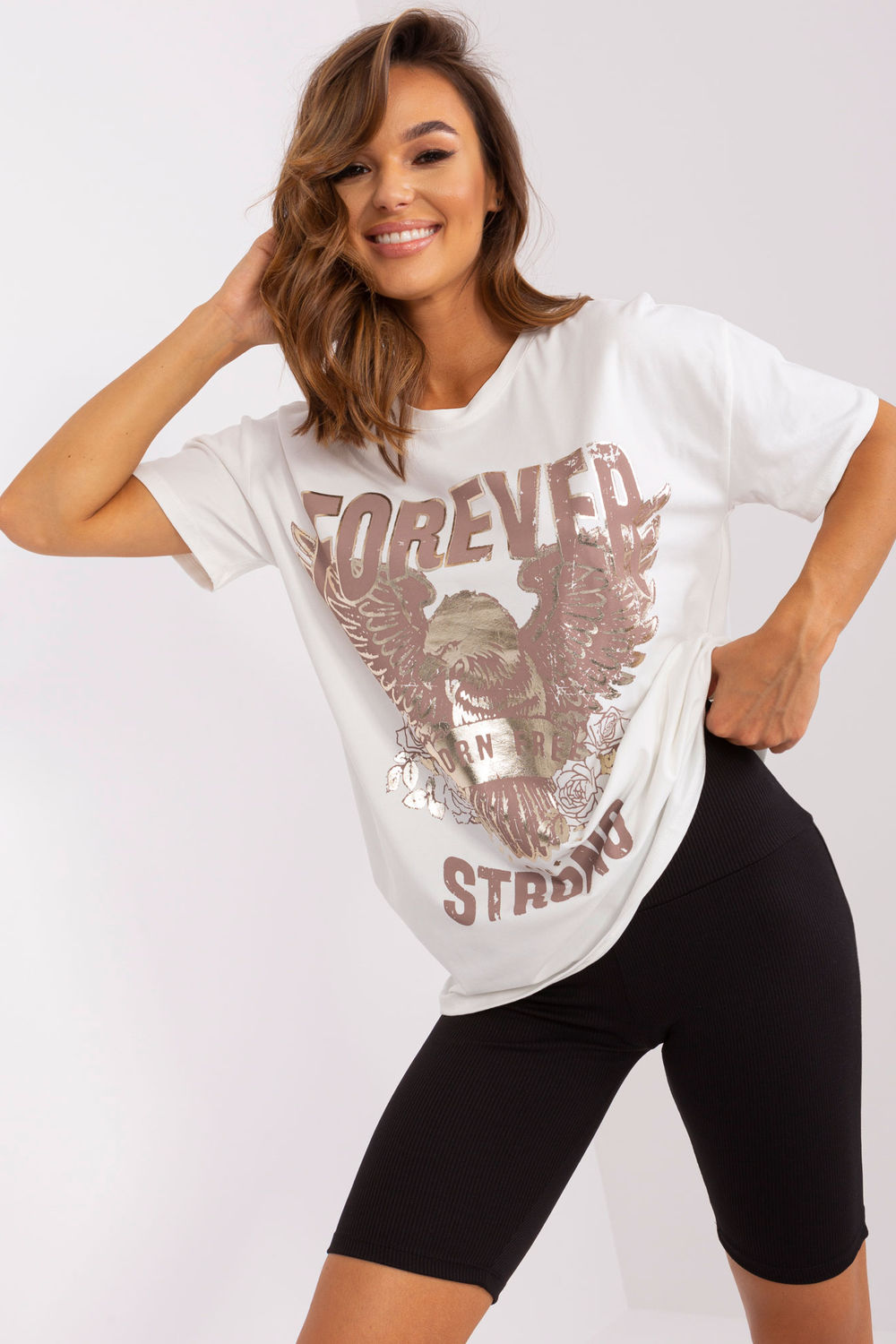 Adult Product 18+ - T-shirt model 182536 Och Bella - Och Bella - Women`s Tops, T-shirts, Singlets - KS Store